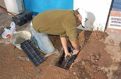 Para evitar el derroche, comenzaron a colocar medidores de agua corriente