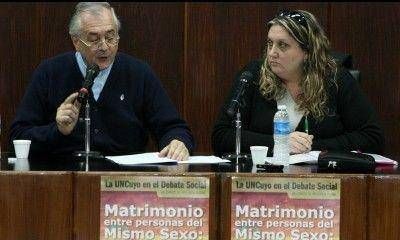 Debaten en la UNCuyo sobre el matrimonio entre personas del mismo sexo
