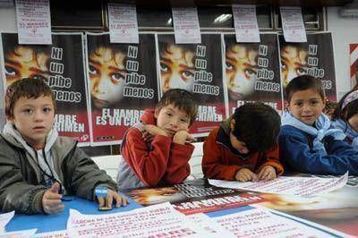 Realizar�n hoy la "Marcha de los chicos del pueblo"