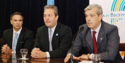 Trankels recibi� otro fuerte respaldo del Ministro de Agricultura de la Naci�n Juli�n Dominguez