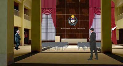 Llaman a licitaci�n para remodelar el hall central del palacio municipal