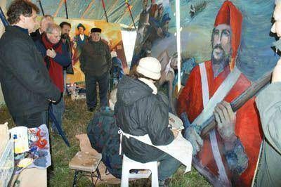 El Bicentenario se cuenta con murales