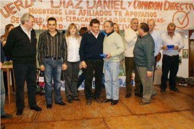 Trabajadores de Obras Sanitarias celebraron su d�a