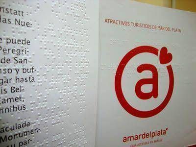 El Emtur imprimi� su gu�a tur�stica en sistema Braille