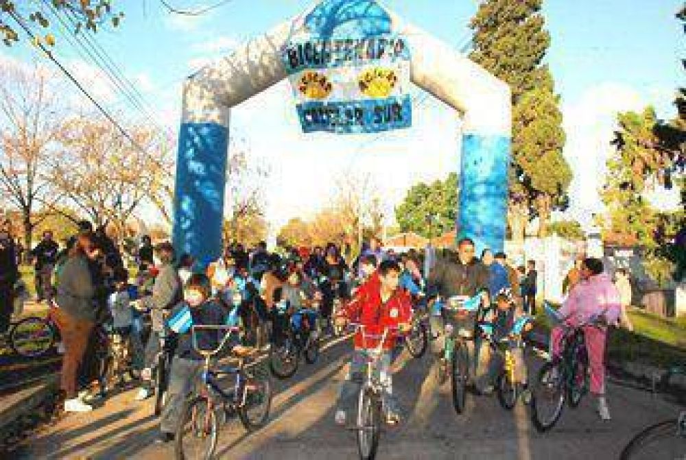 Bicicleteada en Castelar sur
