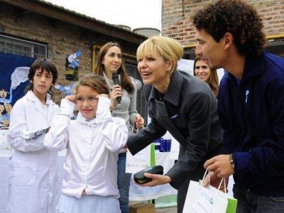 El programa "Una mirada para los ni�os" lleg� a Florencio Varela