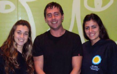 Juan Pablo L�pez y militantes de la Casa Joven fueron parte de los Festejos del Bicentenario