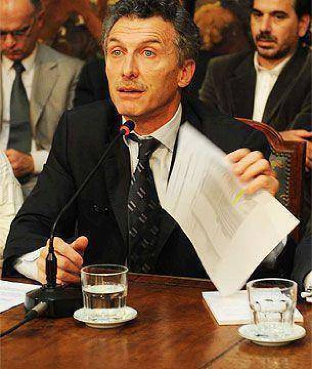  Macri ahora dijo que no ceder� ante la presi�n de Moyano  