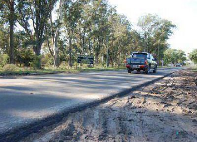 Urge mejorar banquinas en Pueblo Belgrano