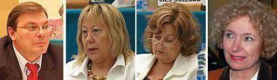 �Basta de caretas�, dijo Torres en directa respuesta a tres legisladoras radicales
