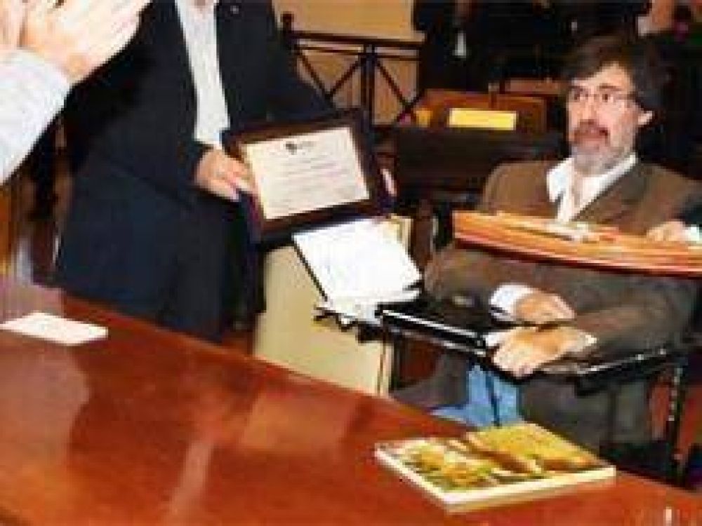 Tigre: Nombraron Ciudadano Ilustre al Diputado Jorge Rivas