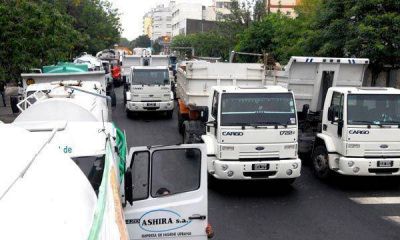  Los camioneros levantaron el paro de hoy en la Ciudad  
