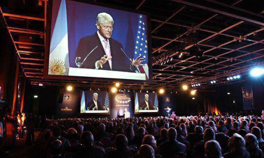  Bill Clinton de gira por Buenos Aires  