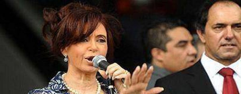 Scioli postula a Cristina: "tiene derecho" a ir por otro mandato