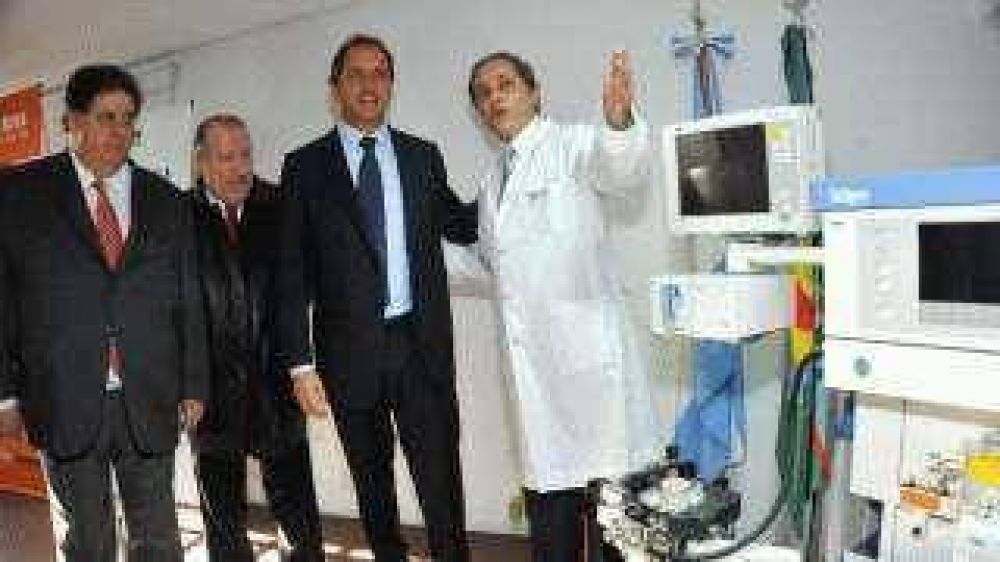 Scioli consider� que De Narv�ez critica porque "est� muy nervioso"