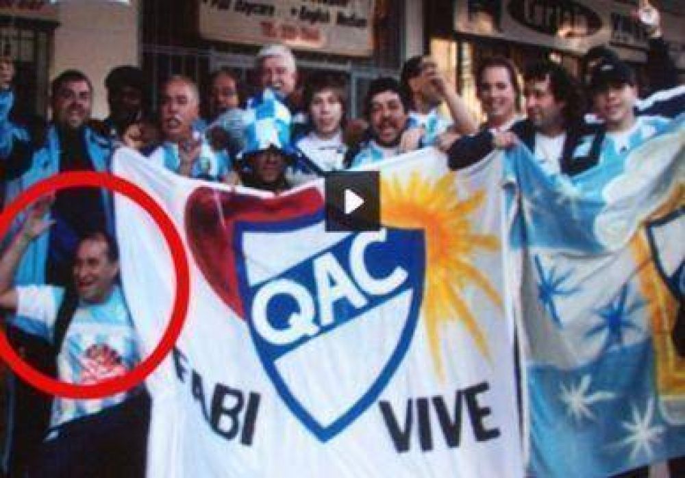 Director del Municipio de Quilmes viaj� entre los barras al Mundial