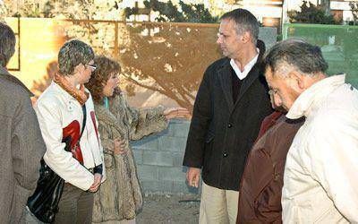El intendente recorri� obras de la guarder�a Mar�a Goretti