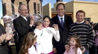 Scioli cruz� a De Narv�ez y dijo que est� "muy nervioso" 