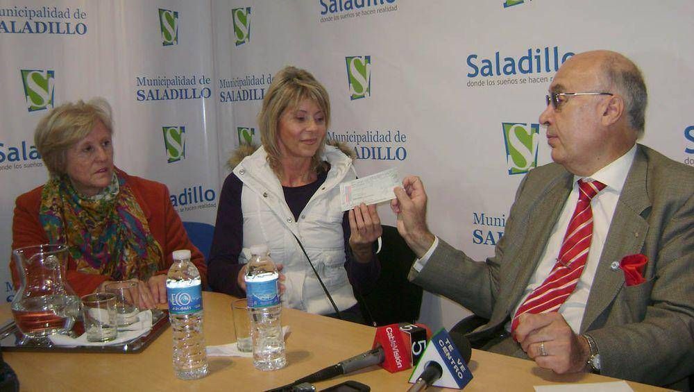 La Intendencia entreg� 15.000 pesos al Hogar de Ancianos