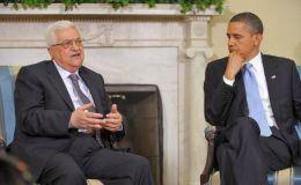 Con Abbas, Obama califici� de "insostenible" la situaci�n en Gaza