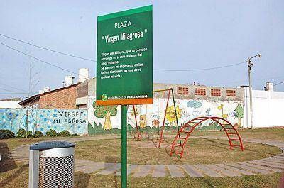 Con la inauguraci�n de la Plaza �Virgen Milagrosa� est� culminando la recuperaci�n de espacios verdes