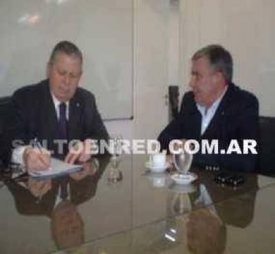 Brasca en el Ministerio de Justicia y en la TV P�blica