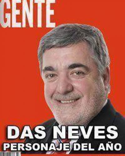 Chubut Pago mas de 176 mil pesos para que Das Neves aparezca en los personajes del a�o de la Revista Gente