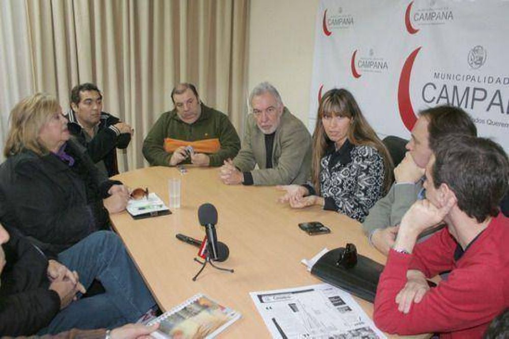  Avanza la conformaci�n de la agenda p�blica para los festejos del 125 Aniversario de Campana Con Instituciones y trabajadores de la prensa local