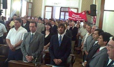 Este jueves se realiza la 7ma. Sesion del HCD El bloque "Nuevo Z�rate" impulsa la adhesion al matrimonio gay