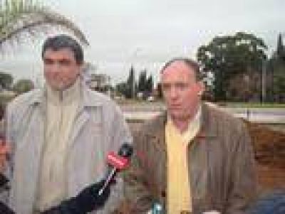Avanzan los trabajos en la plaza Sabin de barrio Garetto Una obra de 500 mil pesos