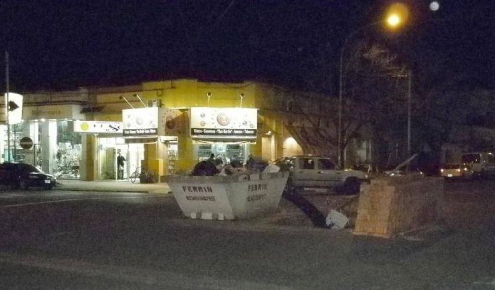 Se repar� la falta de se�alizaci�n adecuada en la obra de canalizaci�n subterr�nea