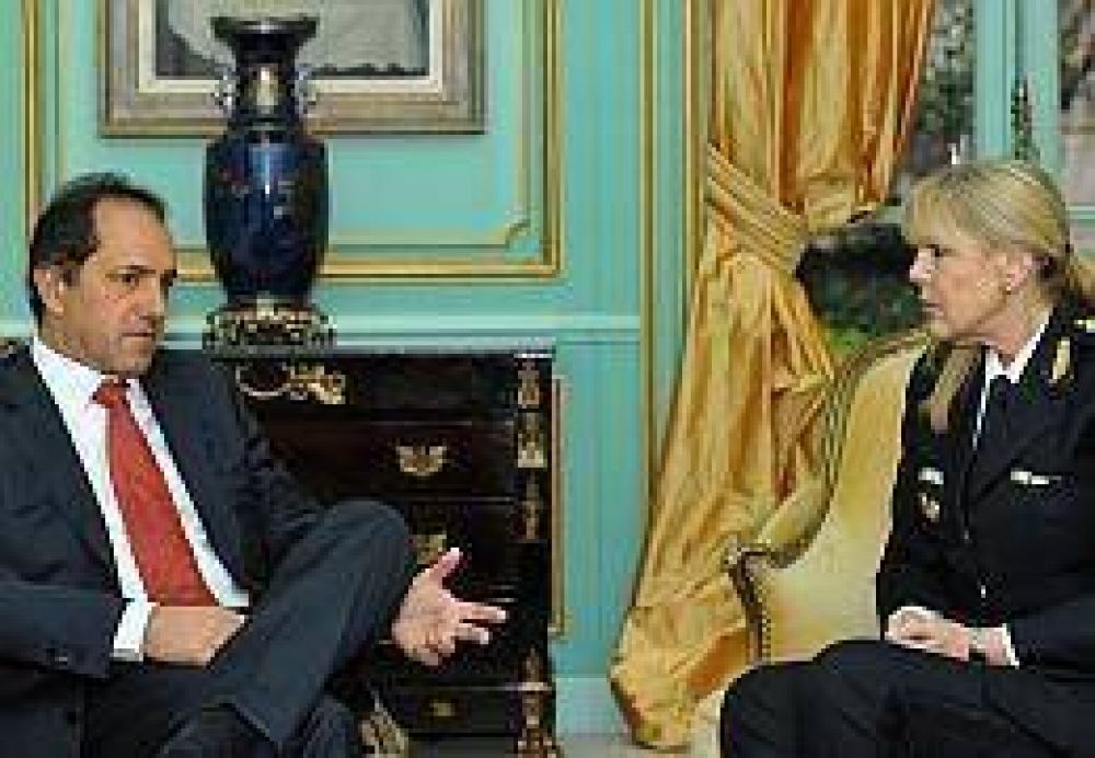 Scioli pidi� "participaci�n ciudadana" contra la inseguridad