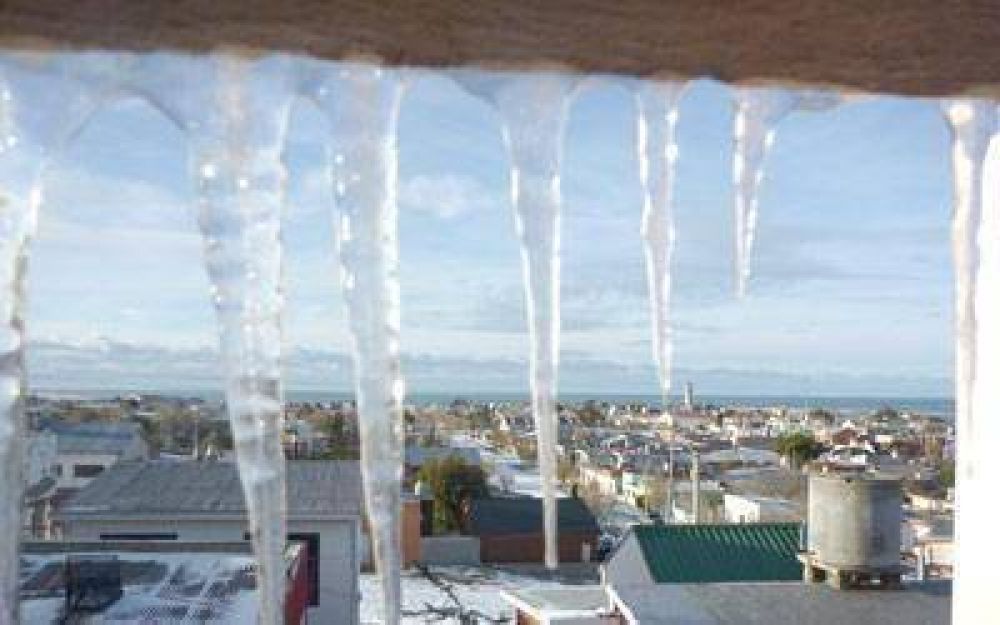 Santa Cruz bajo cero: la ola de fr�o se quedar�a hasta el viernes