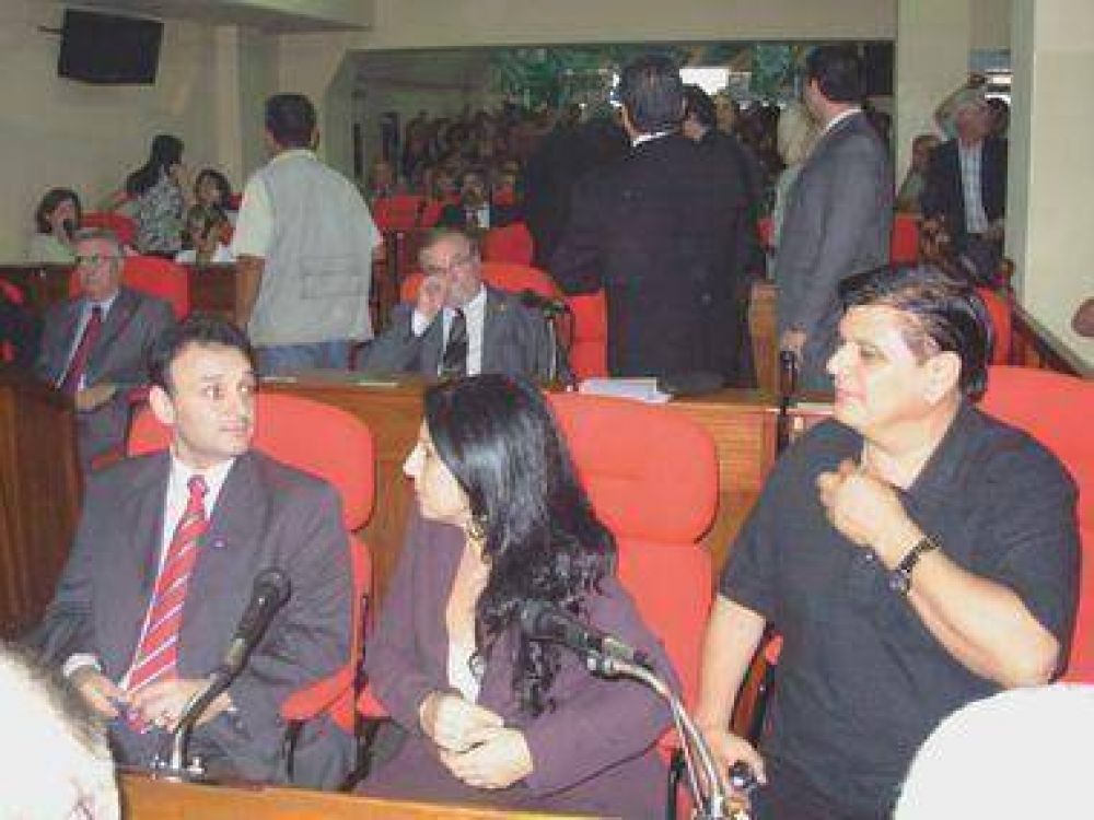 S�ptima sesi�n ordinaria Los concejales ocuparon sus bancas apenas unos minutos