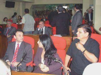 S�ptima sesi�n ordinaria Los concejales ocuparon sus bancas apenas unos minutos