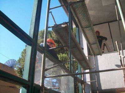 Ya se trabaja en la reparaci�n del palacio municipal