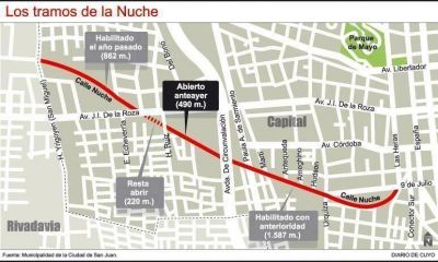 Hacen el pen�ltimo tramo de una calle clave hacia el Oeste