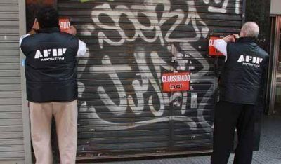 La AFIP de Jun�n clausur� tres comercios en la zona