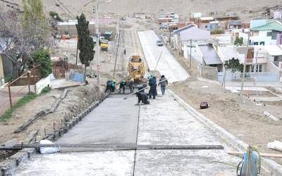 El pavimento llega al Rinc�n del Diablo