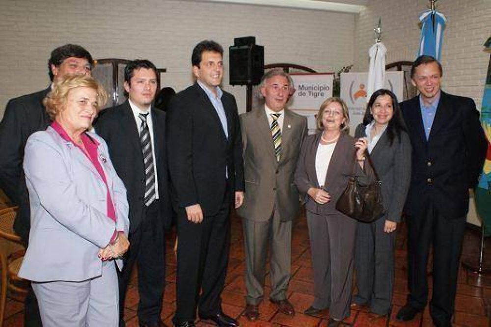 Sergio Massa particip� de la IV Jornada de Mediaci�n en Tigre