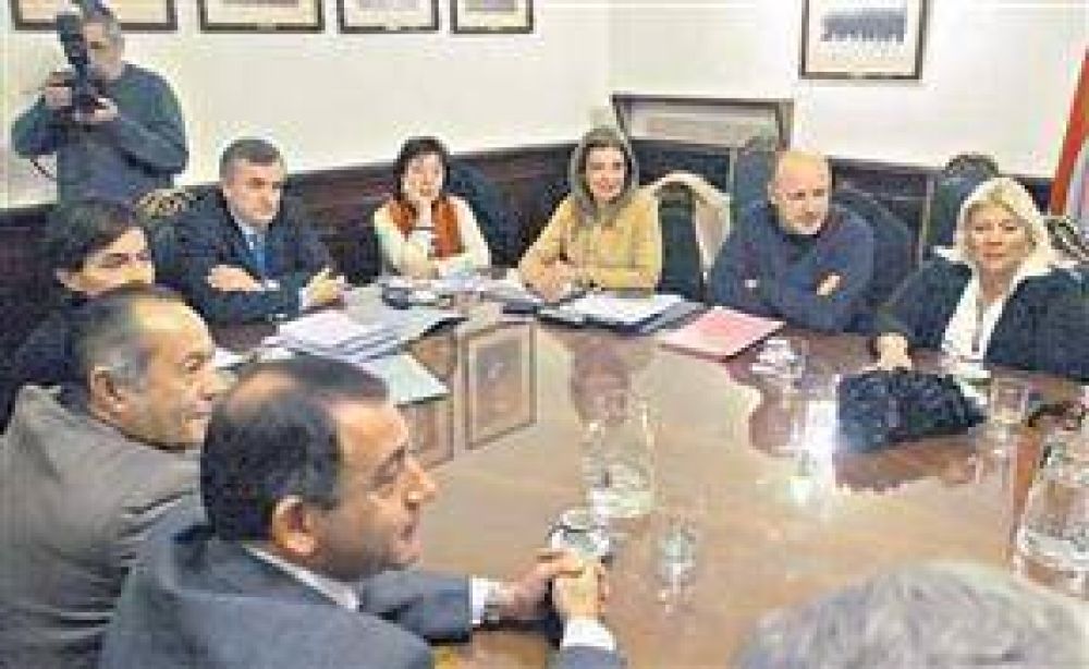Acuerdan una agenda parlamentaria com�n para enfrentar al kirchnerismo