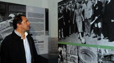 Scioli y los intendentes recordaron a Per�n