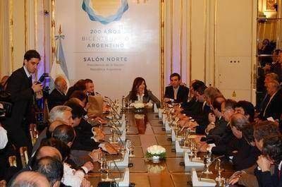 Guzm�n, con Cristina