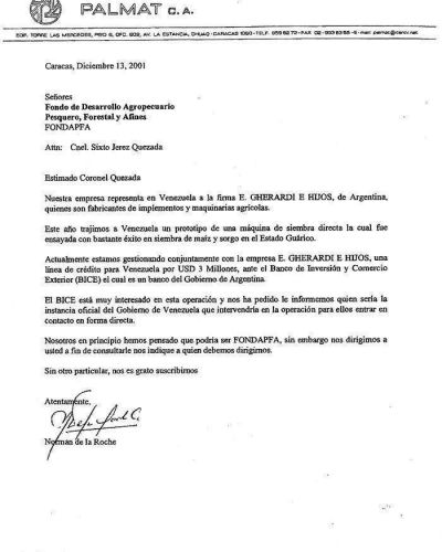 Un escrito titulado �Las mentiras de Sadous�
