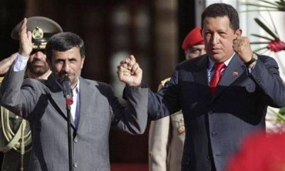  Ch�vez asume el rol de vocero de Ir�n y alerta a los EEUU sobre una "guerra nuclear"  
