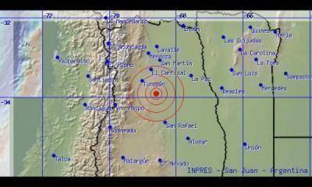 Volvi� a temblar en Mendoza