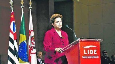 Dilma promete a empresarios de Brasil un �esfuerzo fiscal�