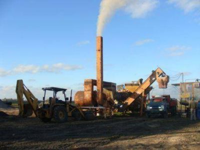 El intendente Brasca inspecciona obras en marcha