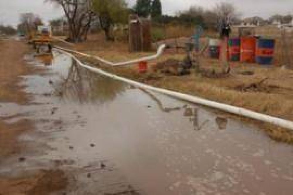 Trenque Lauquen Esas obras "clave" que van bajo tierra 	
