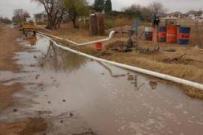 Trenque Lauquen Esas obras "clave" que van bajo tierra 	